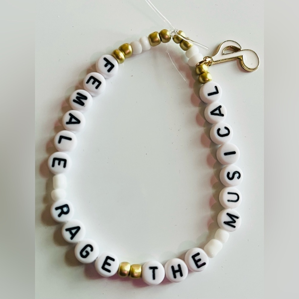 Taylor Swift Friendship Bracelet Eras Tour Female Rage The Musical with Charm